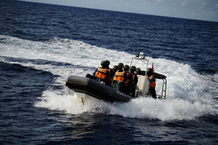 InPics | CCG conducts law enforcement patrols in South China Sea