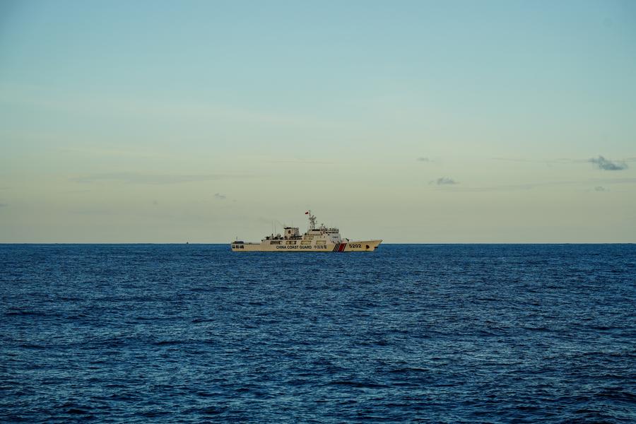 InPics | CCG conducts law enforcement patrols in South China Sea