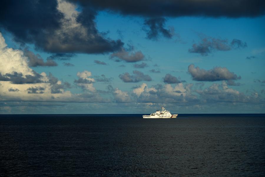 InPics | CCG conducts law enforcement patrols in South China Sea