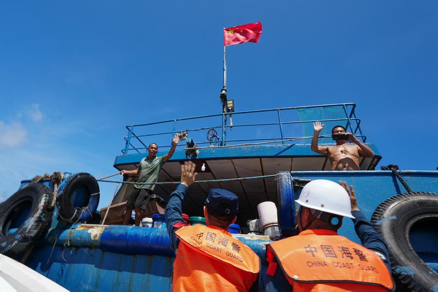 InPics | CCG conducts law enforcement patrols in South China Sea