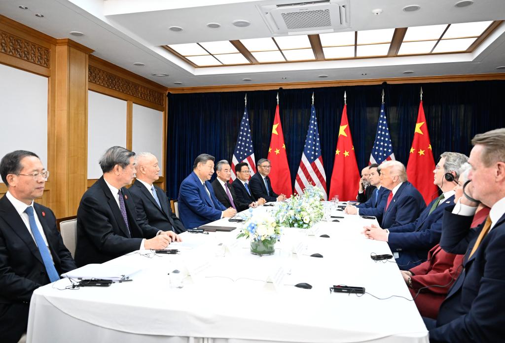 Xi, Trump meet in Busan to steady ties, shore up global confidence