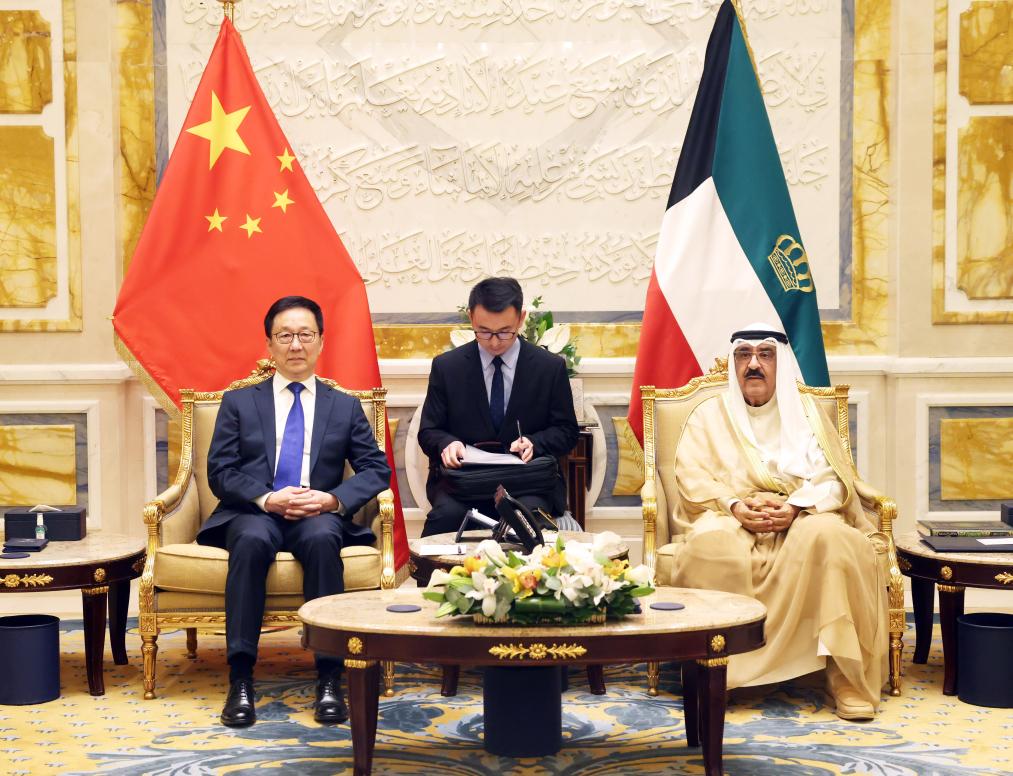China ready to enhance practical cooperation with Kuwait, says Chinese VP