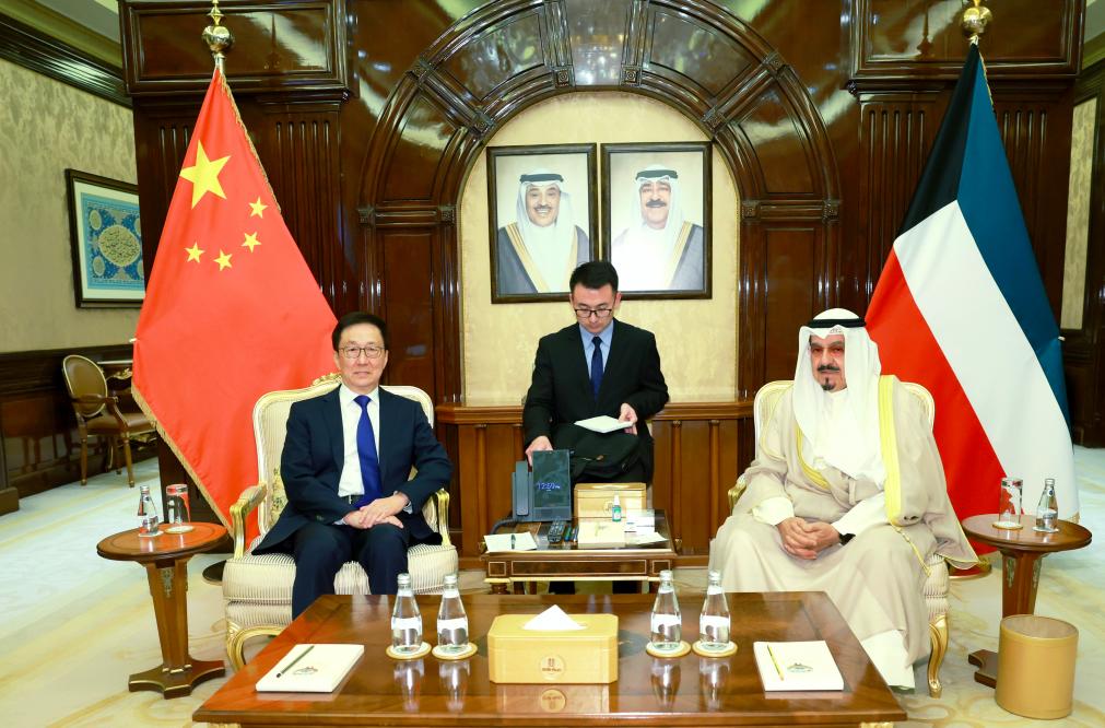 China ready to enhance practical cooperation with Kuwait, says Chinese VP