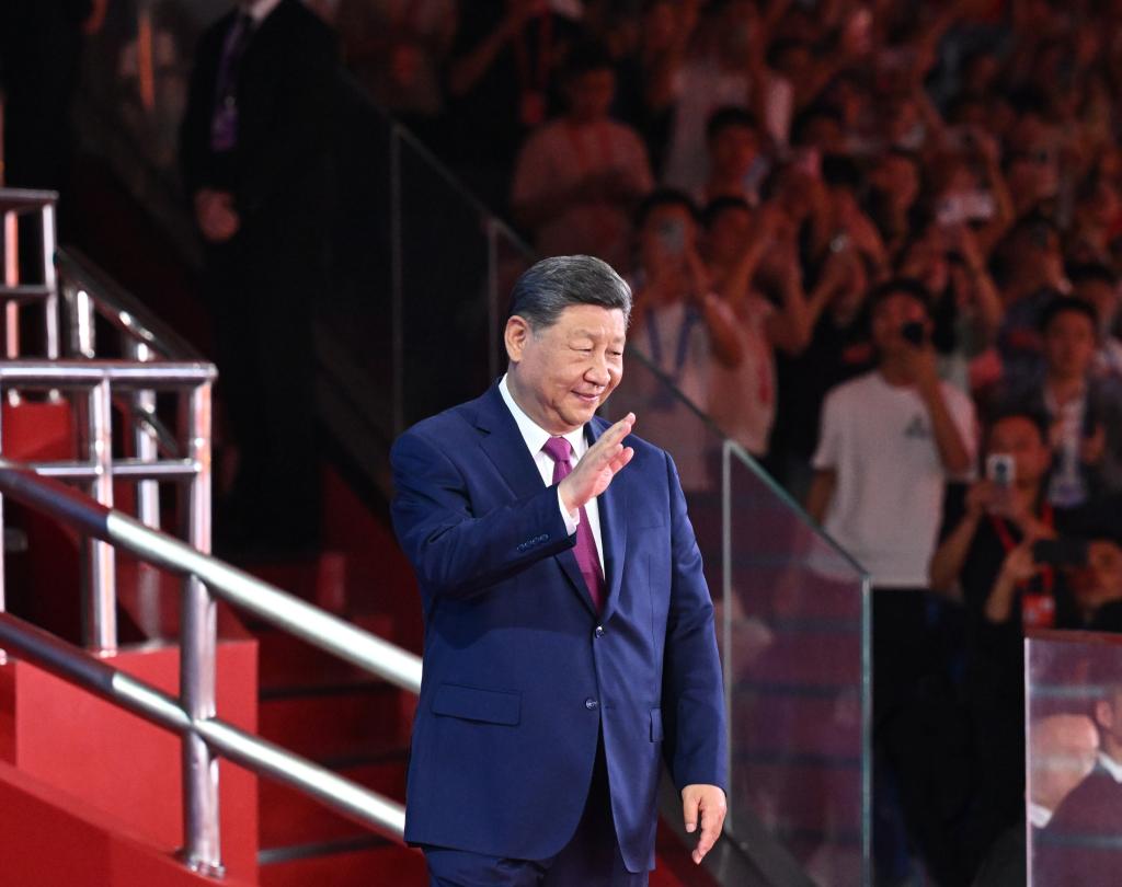 Xi declares 15th National Games open