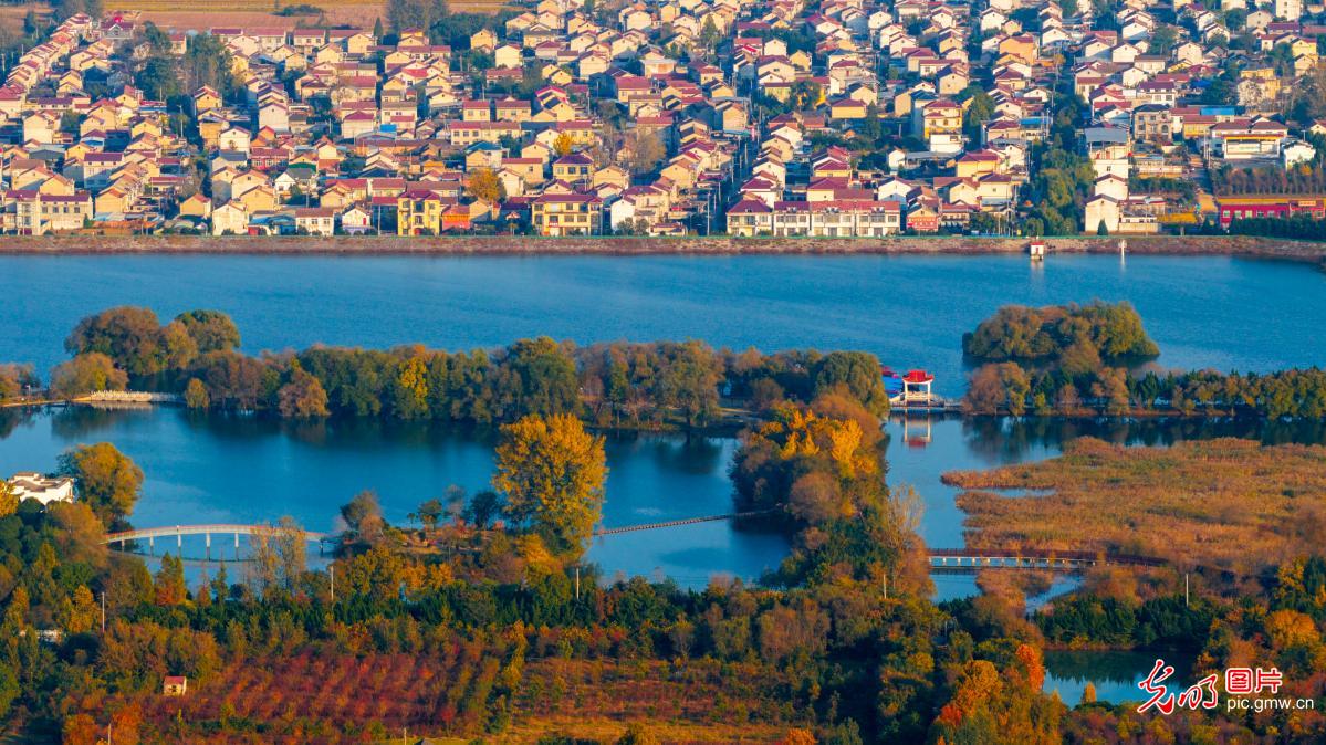 Picturesque autumn landscapes across China showcase vibrant ecological beauty