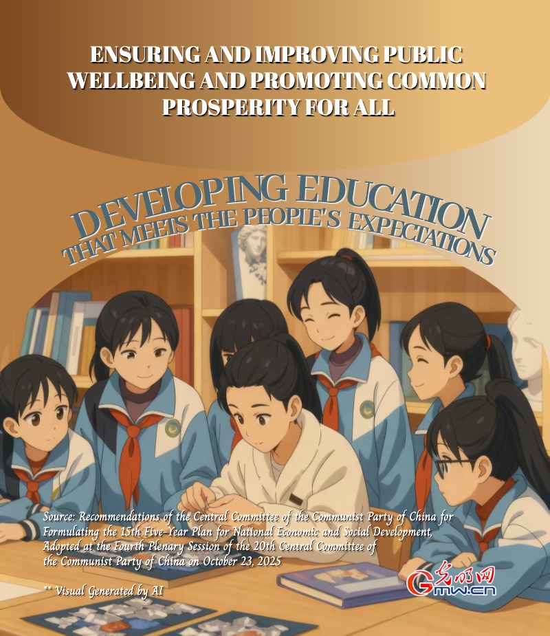 15th Five-year Plan period: Ensuring and improving public wellbeing and promoting common prosperity for all