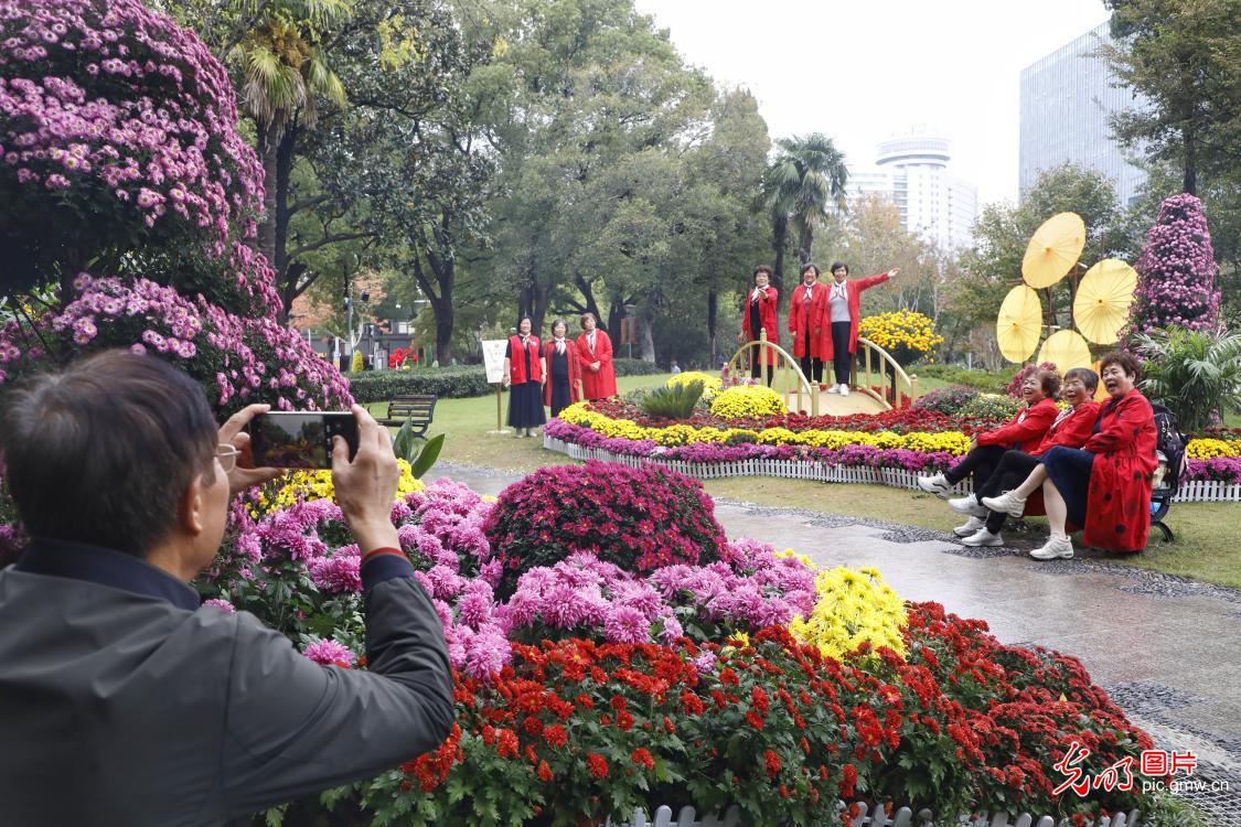 Autumn Chrysanthemum Exhibition opens in E China's Fujian Autumn Chrysanthemum Exhibition opens in E China's Fujian