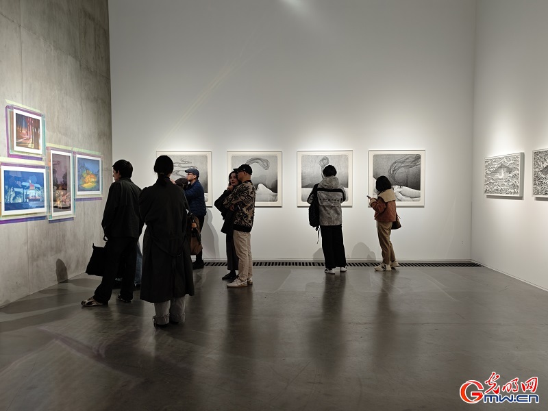 Chinese water-based woodblock youth program annual exhibition attracts visitors Chinese water-based woodblock youth program annual exhibition attracts visitors