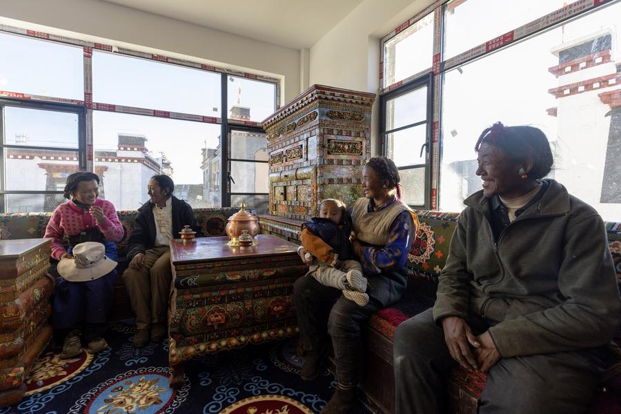 Restoration of over 32,500 houses completed after an earthquake in Xigaze