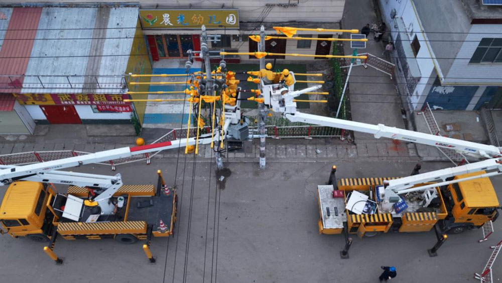 Province’s first integrated live-Line power distribution upgrade completed in Xuchang, C China's Henan Province’s first integrated live-Line power distribution upgrade completed in Xuchang, C China's Henan