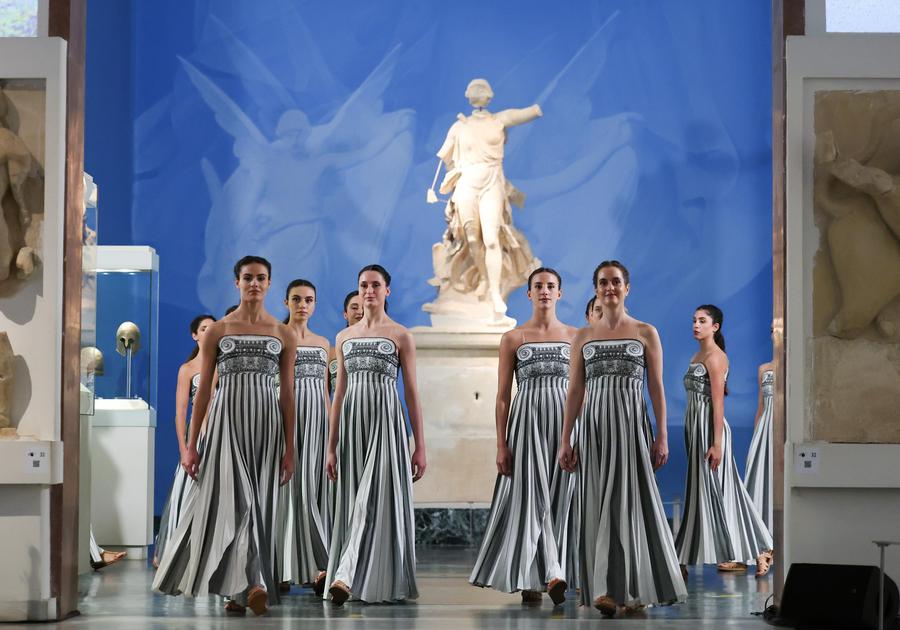 Flame for 2026 Milan-Cortina Winter Olympics lit in Ancient Olympia