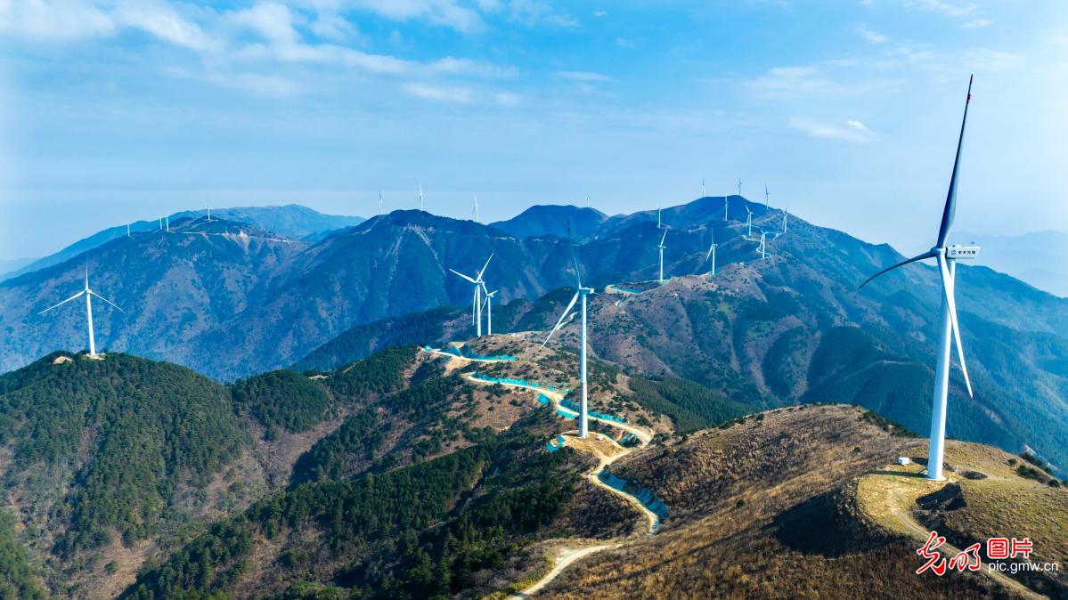 Wind power fuels green development in E China's Jiangxi