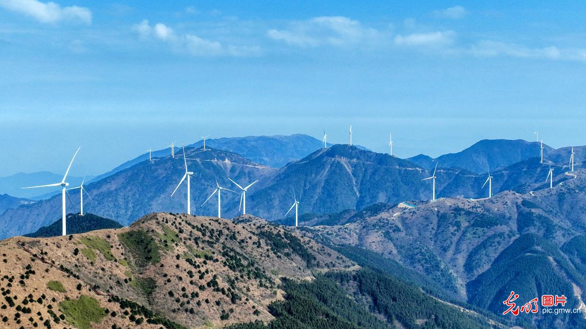 Wind power fuels green development in E China's Jiangxi