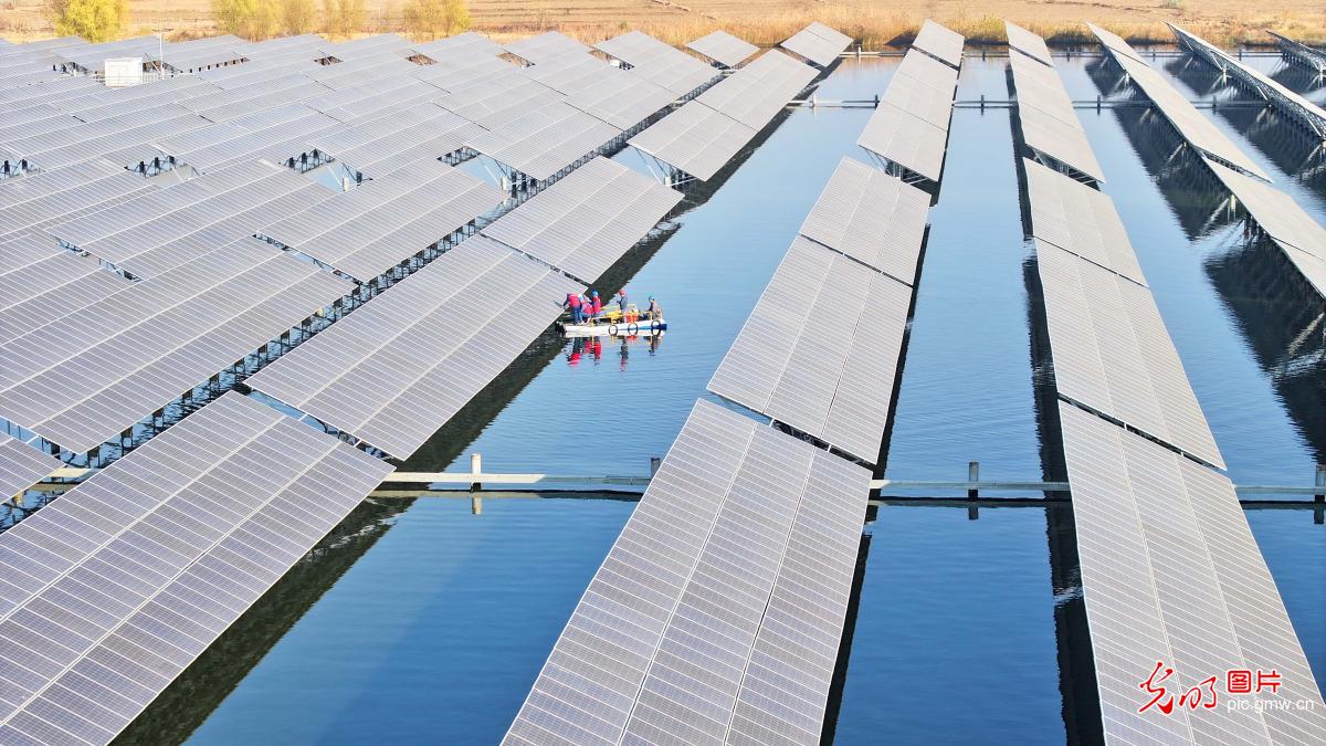 Photovoltaic facilities supports green energy development in E China's Anhui Photovoltaic facilities supports green energy development in E China's Anhui