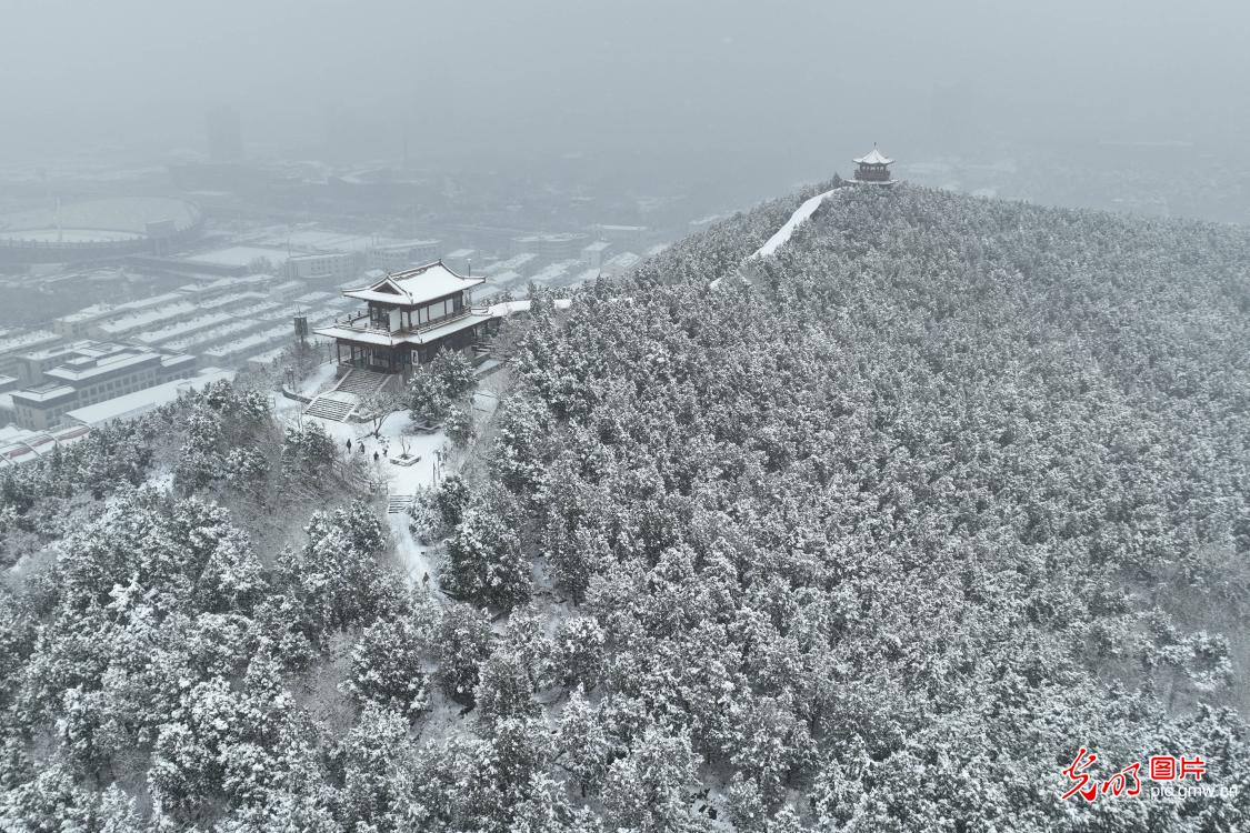 Snowfall reveals winter charm of E China's Shandong