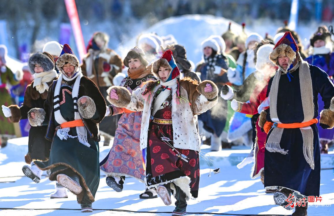 Ice and Snow Nadam Fair kicks off in Hulunbuir