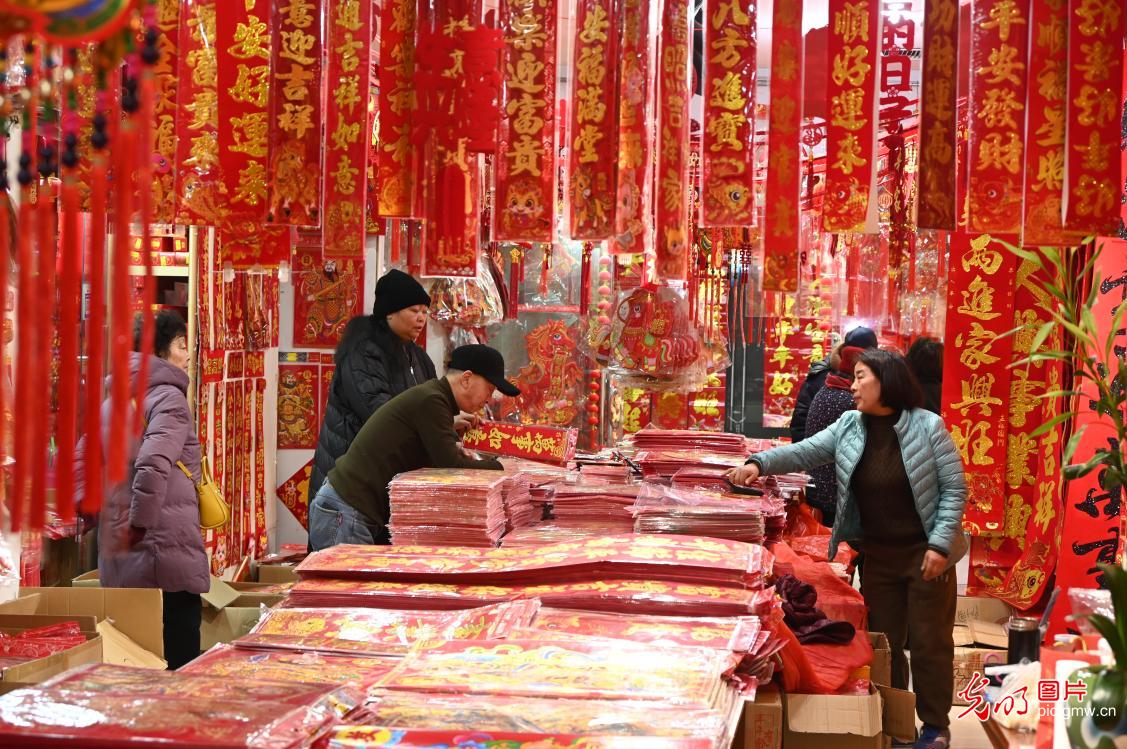 Festive shopping buzz builds nationwide as Spring Festival approaches