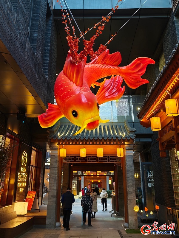 Lantern fair held in Beijing's Qianmen area