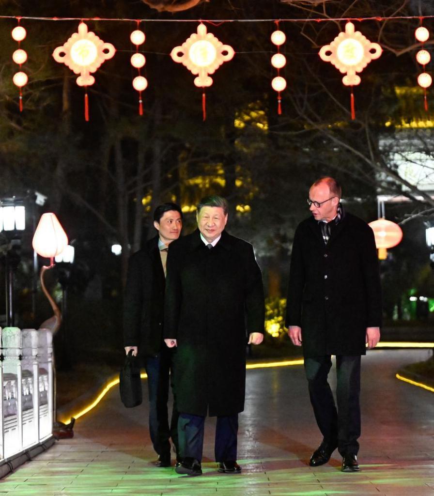 China, Germany agree to deepen partnership, win-win cooperation in Xi-Merz meeting