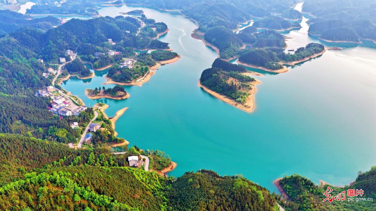 Spring scenery unfolds at wetland park in central China's Hunan Spring scenery unfolds at wetland park in central China's Hunan