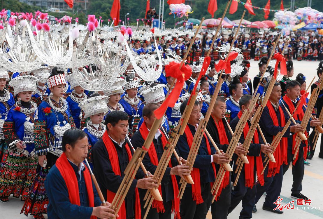 Ancient Miao traditions showcased at SW China’s Guizhou