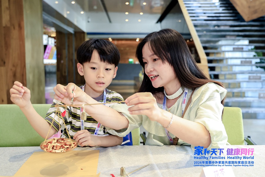 International families celebrate International Day of Families with traditional Chinese wellness activities