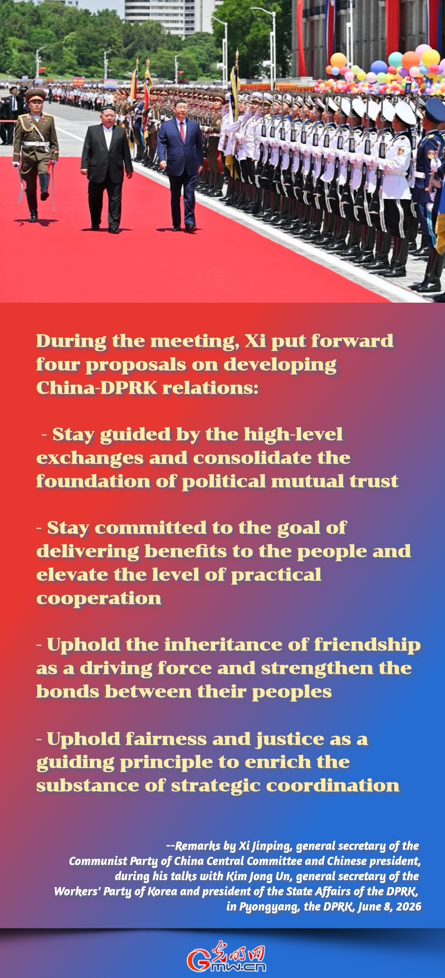 Posters: Xi, Kim hold talks in Pyongyang, pledge to advance China-DPRK ties Posters: Xi, Kim hold talks in Pyongyang, pledge to advance China-DPRK ties