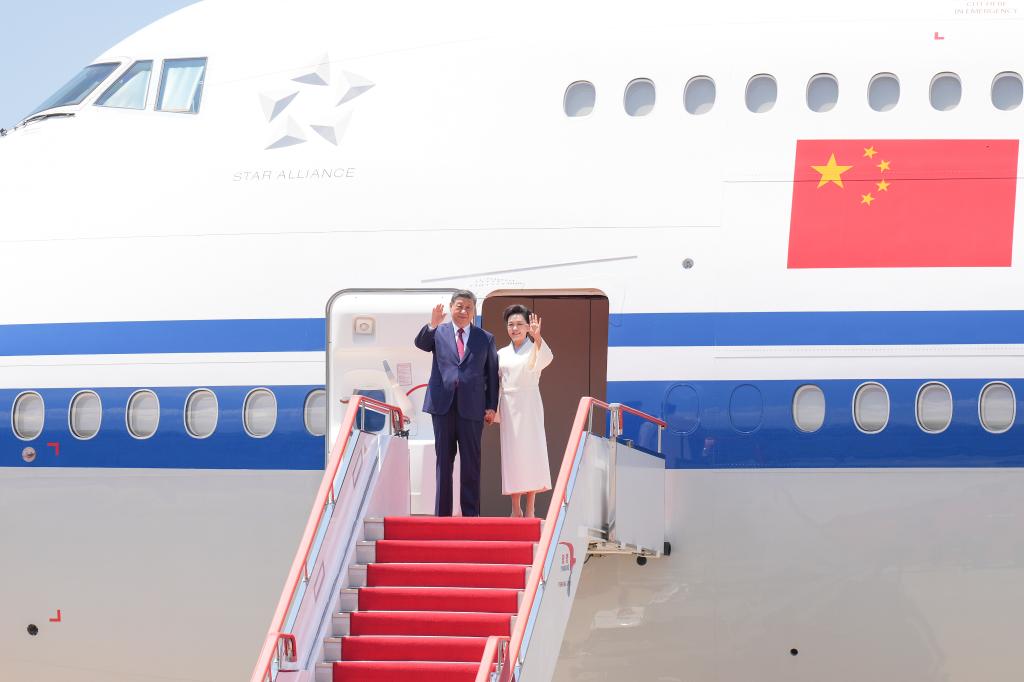 Xi arrives in Pyongyang for state visit to DPRK