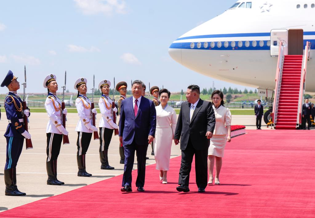 Xi arrives in Pyongyang for state visit to DPRK