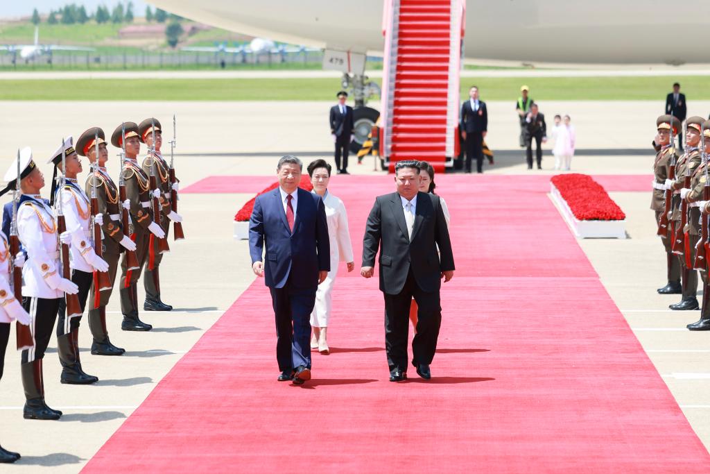 Xi arrives in Pyongyang for state visit to DPRK