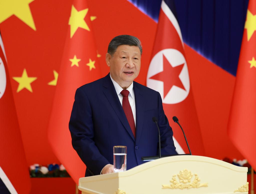 Xi says China-DPRK ties stand at new historical starting point
