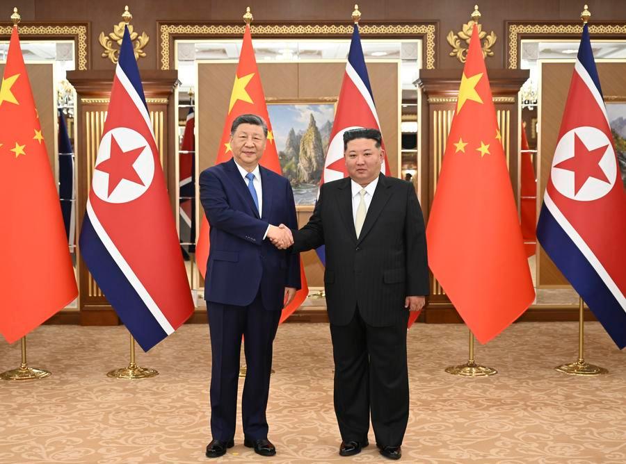 Xi, Kim hold talks in Pyongyang, pledge to advance China-DPRK ties