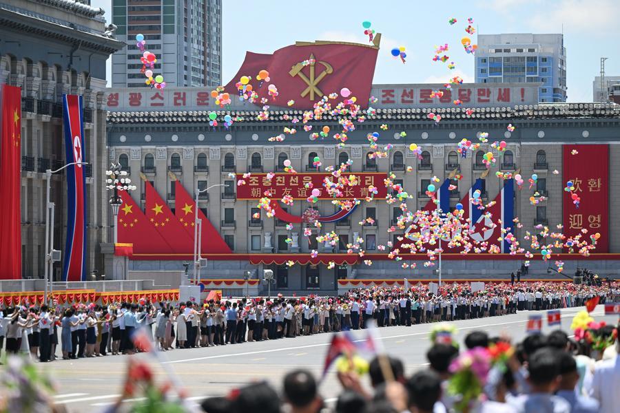 Xi, Kim hold talks in Pyongyang, pledge to advance China-DPRK ties