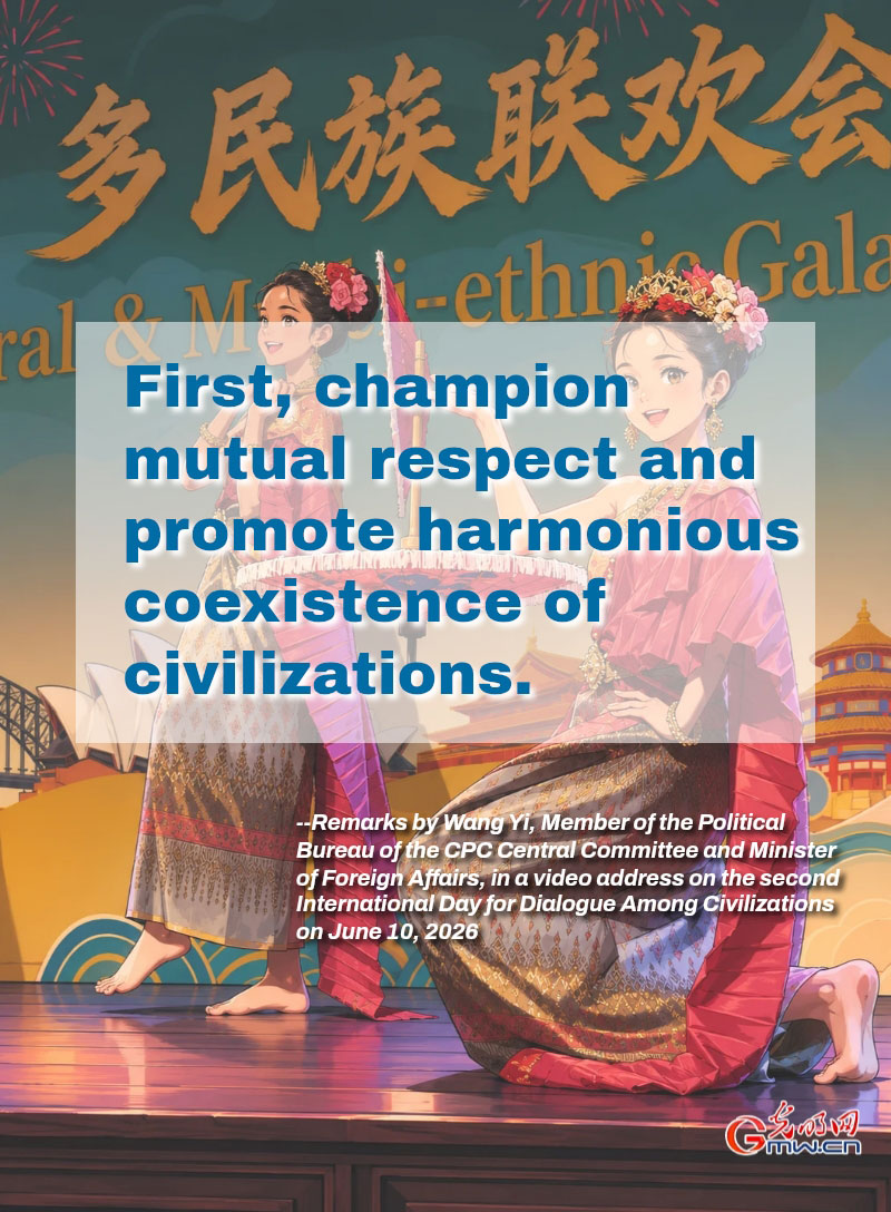 Posters: Facilitating dialogue among civilizations from four aspects Posters: Facilitating dialogue among civilizations from four aspects