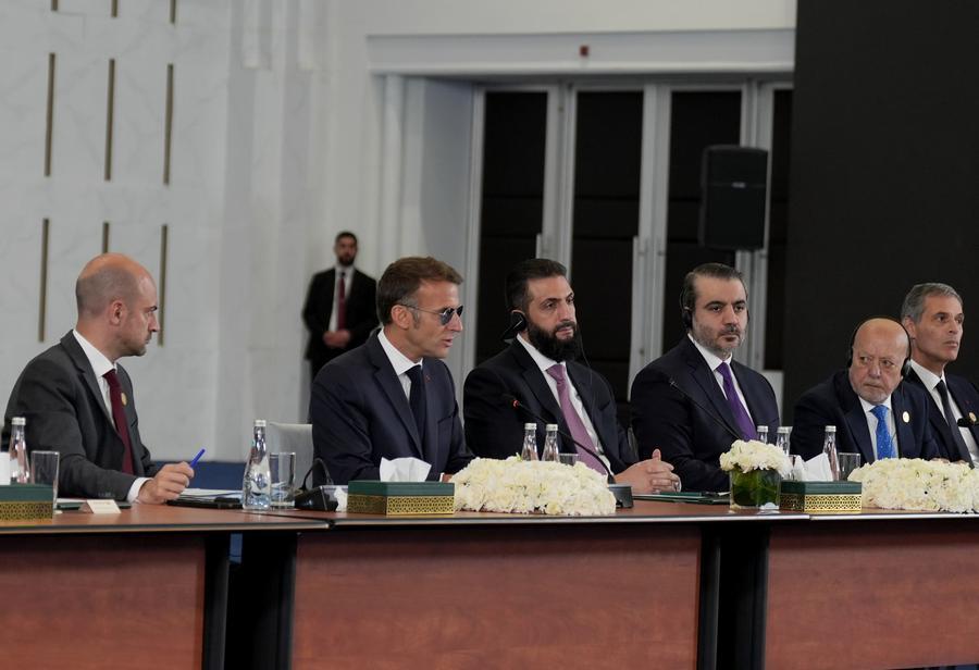 Two explosions injure 18 in Damascus as Macron's visit proceeds as scheduled