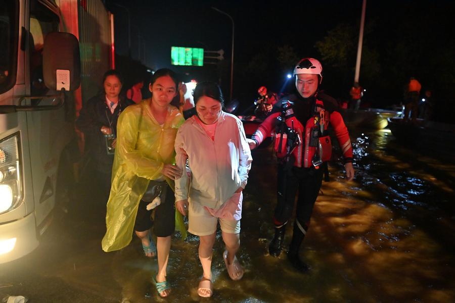 InPics | Rescue and relief efforts underway across flood-hit Guangxi