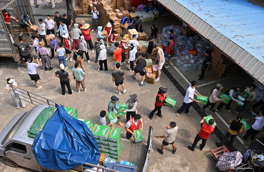 InPics | Rescue and relief efforts underway across flood-hit Guangxi