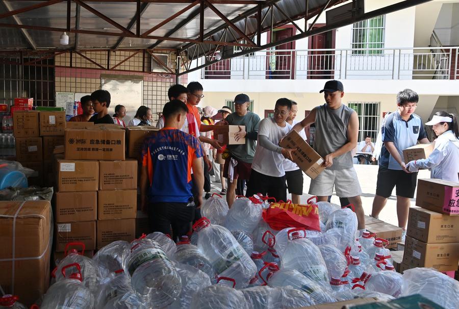InPics | Rescue and relief efforts underway across flood-hit Guangxi