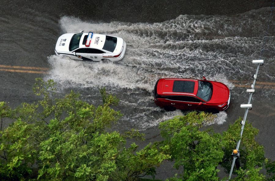 Typhoon Dolphin inflicts downpours on multiple regions in China
