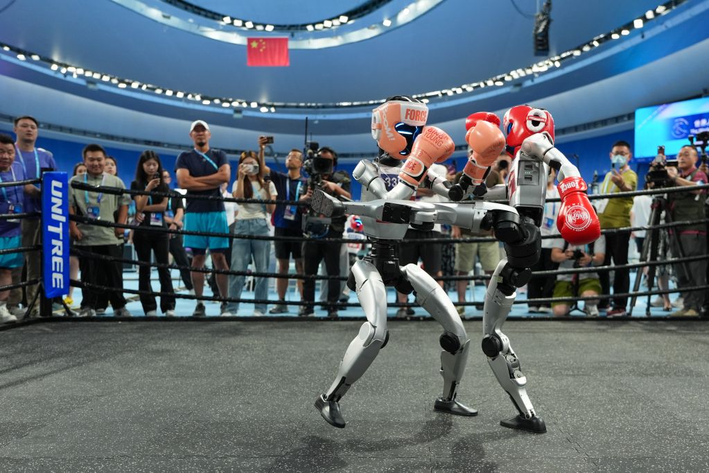 Robot participation quadruples at 2nd World Humanoid Robot Games