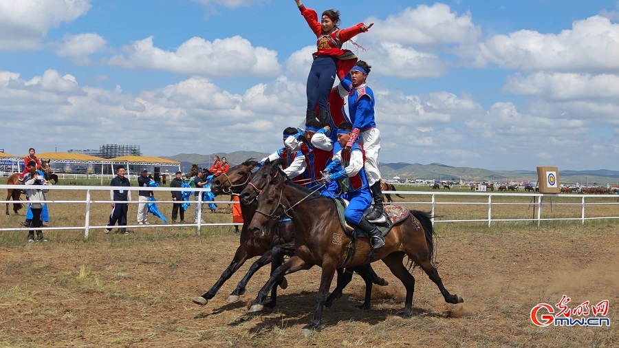 Horse racing and equestrian performances highlight Naadam Festival