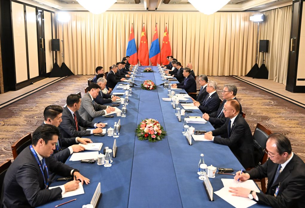 China ready to advance hand in hand along path of modernization with Mongolia, says Xi
