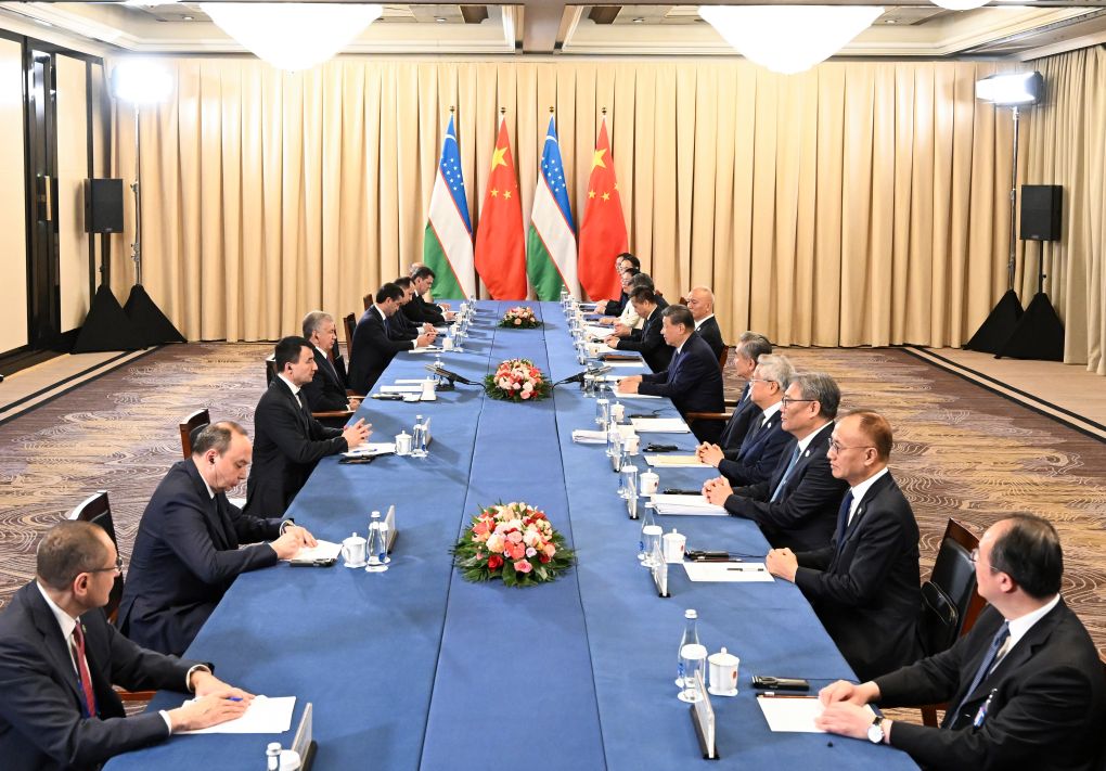 Xi says China ready to work with Uzbekistan to usher in new