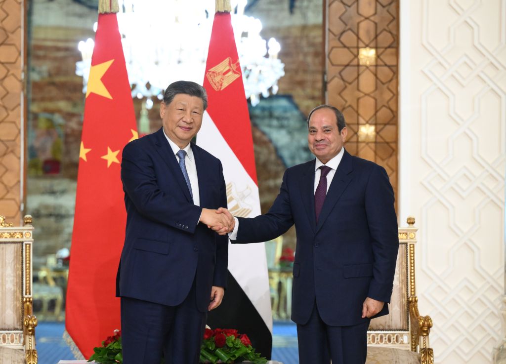 Xi calls for deepening China-Egypt cooperation, raises Mideast proposal