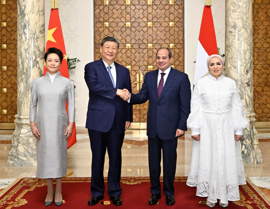 Xi calls for deepening China-Egypt cooperation, raises Mideast proposal