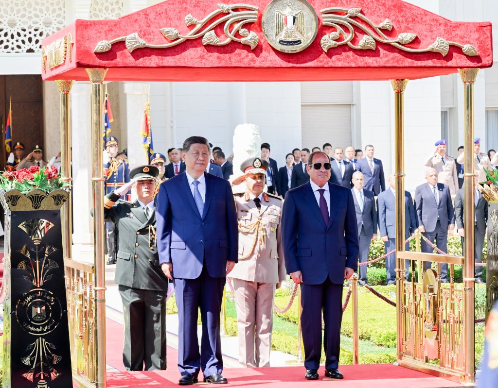 Xi calls for deepening China-Egypt cooperation, raises Mideast proposal