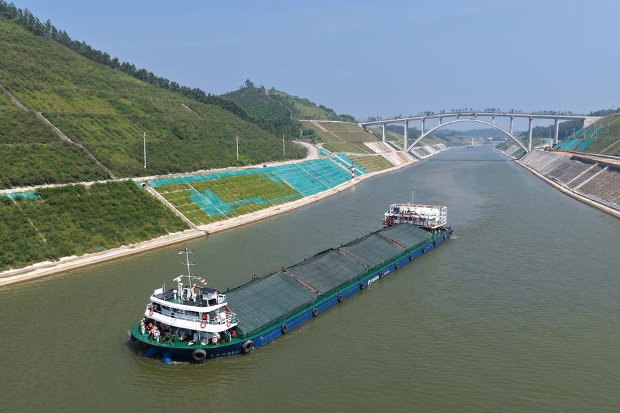 China's major river-to-sea canal to open to navigation