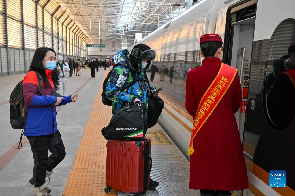 Beijing-Zhangjiakou high-speed railway marks two-year anniversary