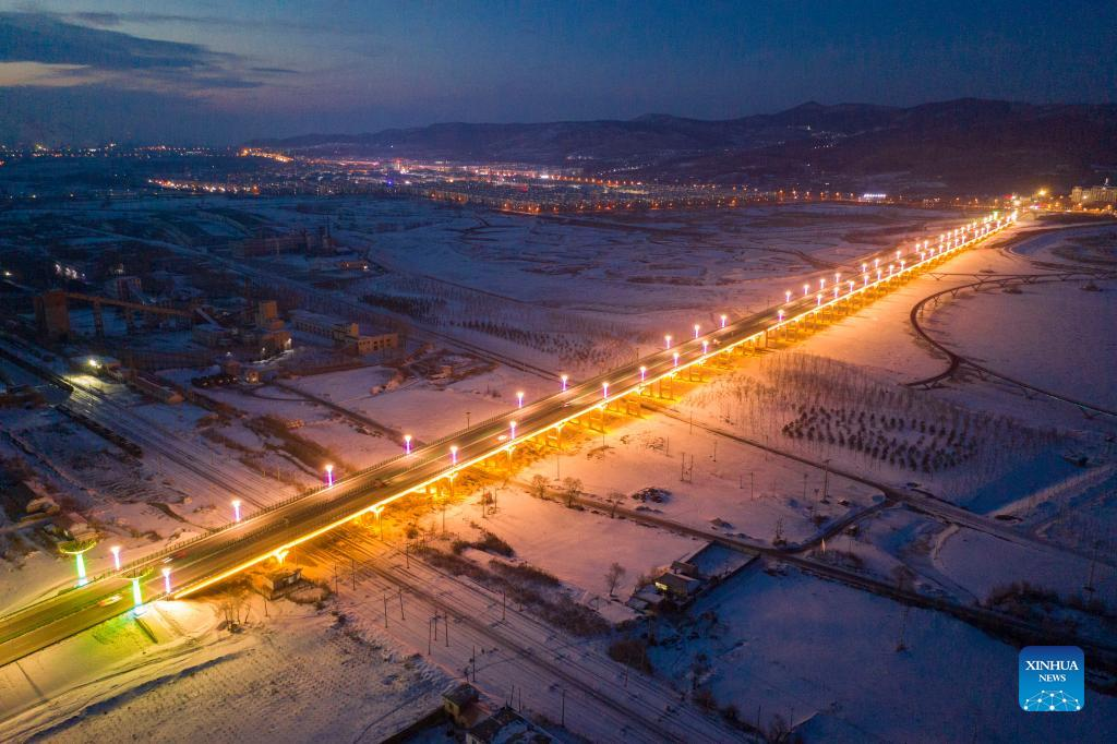 In pics: winter sports “champion city” in Heilongjiang
