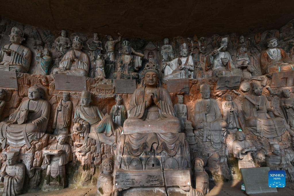 China's Anyue County famous for stone carvings